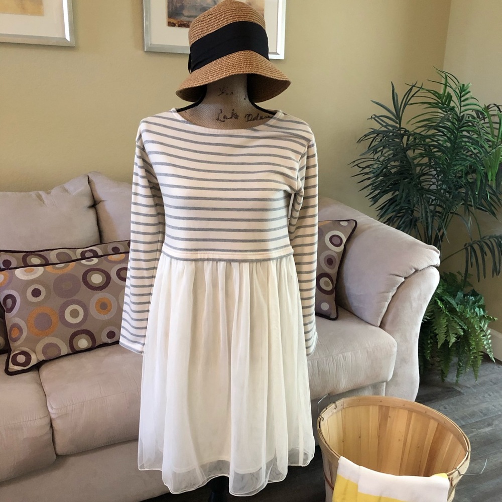 Chiffon skirt dress from Japan